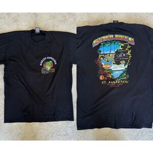 Mens HARLEY DAVIDSON MOTOR CYCLES St. MAARTEN Med B49